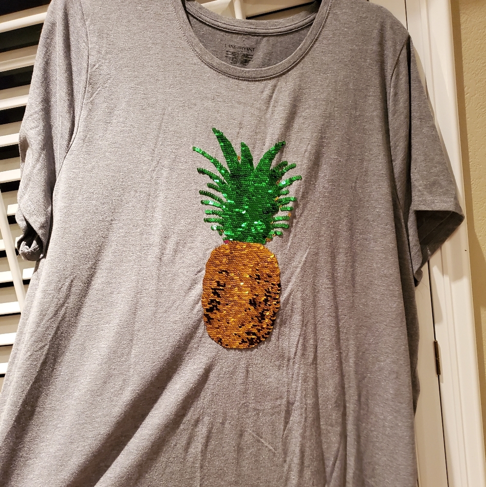 Changing Sequin Pineapple Shirt - image 2